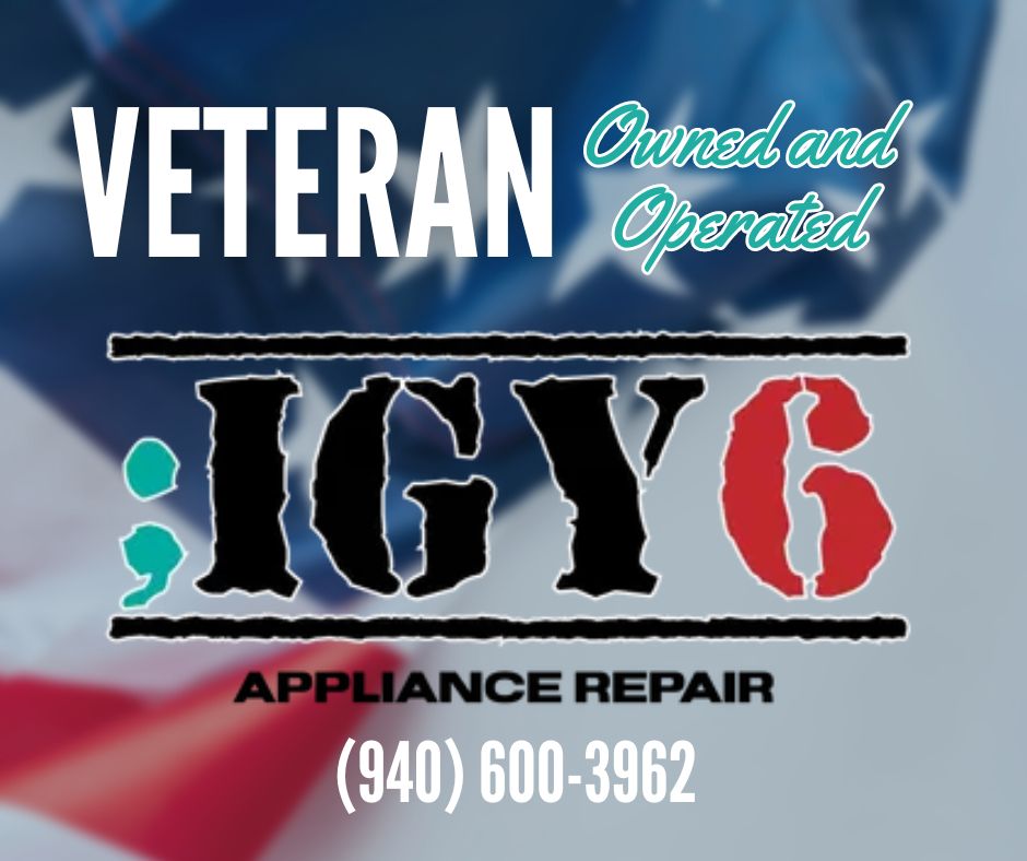 IGY6 appliance repair veteran owned and operated